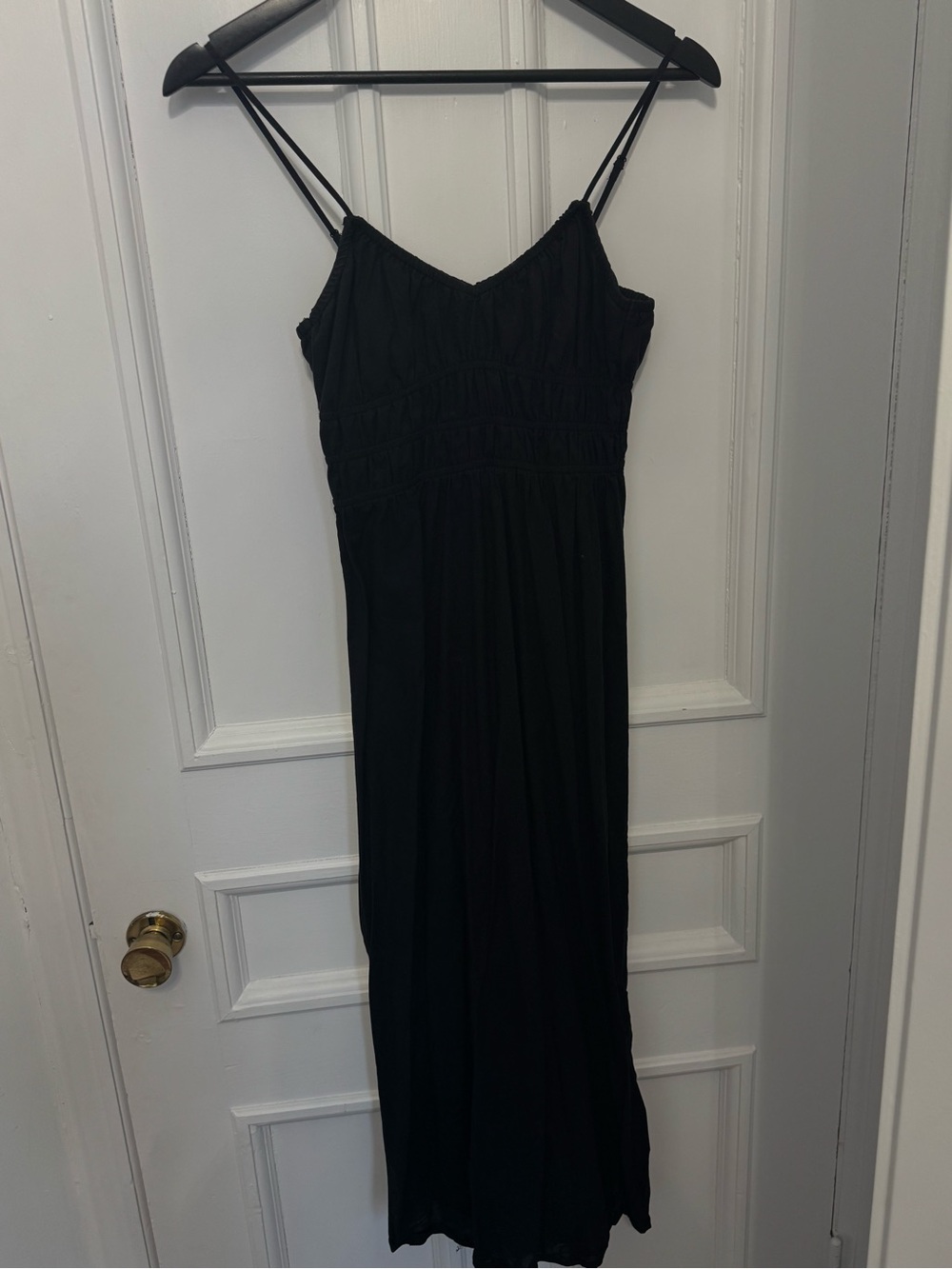 H&M Black Spaghetti-Strap Dress